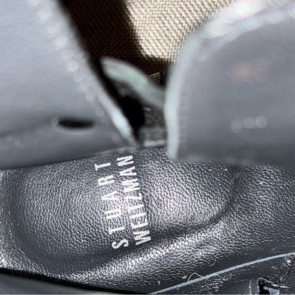 Stuart Weitzman “Go West” Studded Leather Ankle Boots Size 7 - Picture 8 of 10